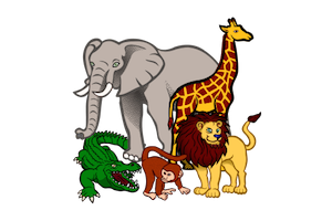 tiere-coloured-300px